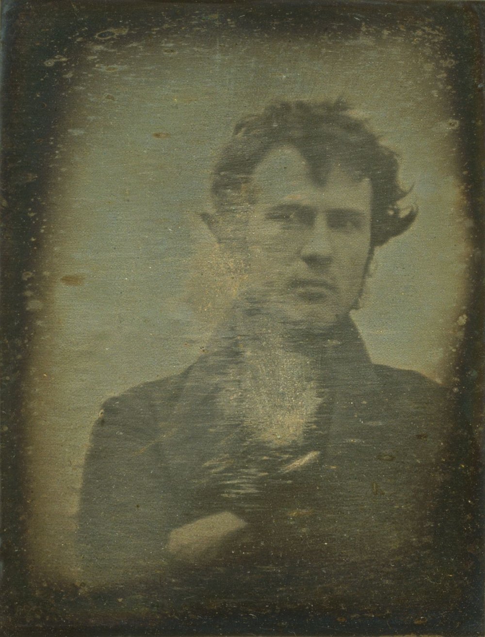 Robert Cornelius - An American pioneer in photography who produced a photo of himself, which was recorded as the first self- photograph of a person.