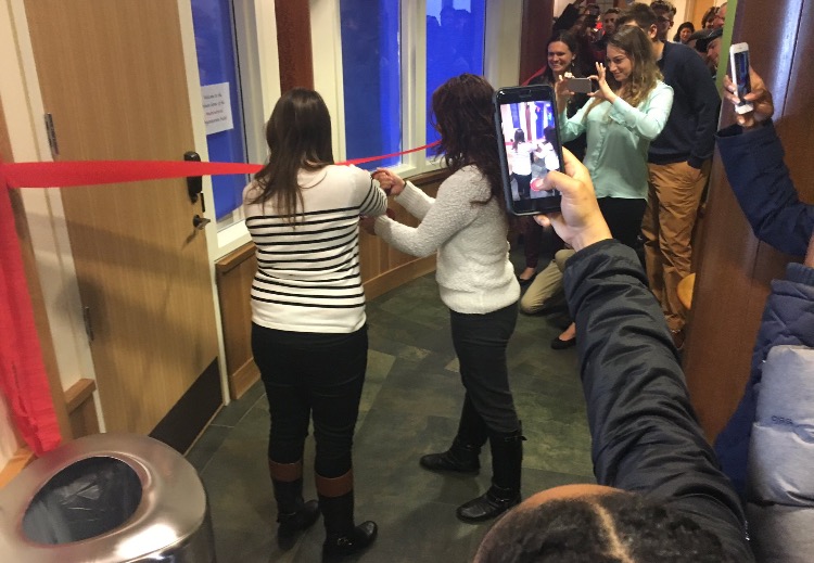 Opening ceremony of the multicultural suite in the Carl Hansen Student Center