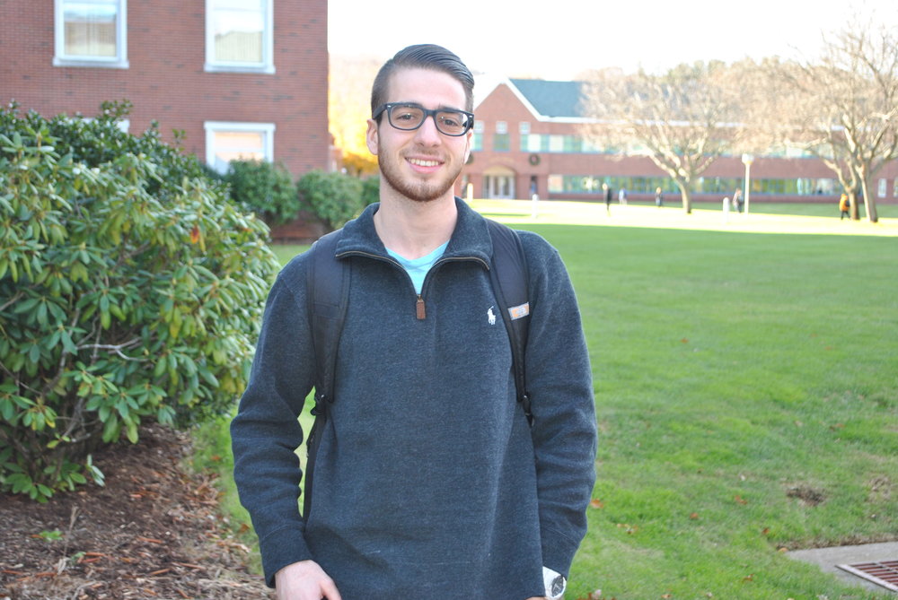 Quinnipiac senior, Peter Carusone.