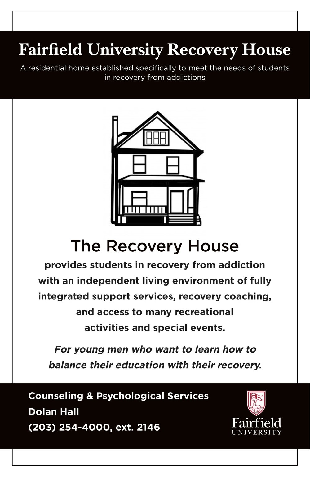 Fairfield University Recovery House Poster.jpg