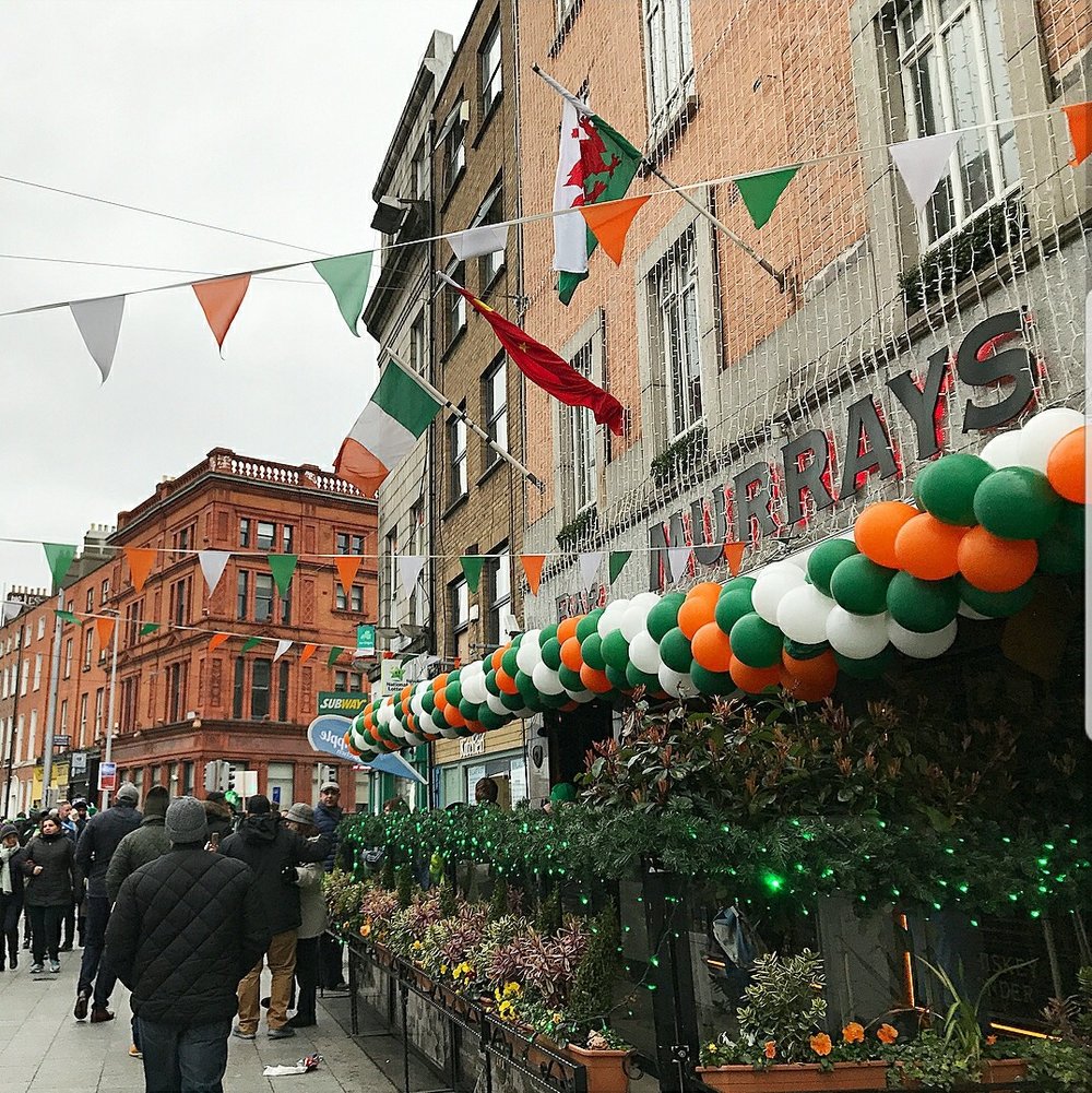 Megan Thorogood had the chance to visit Ireland during St. Patrick's Day.