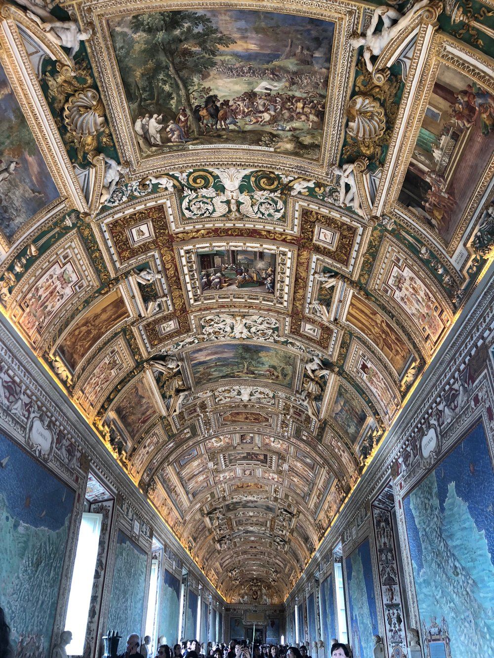 Christina Bruno had the opportunity to visit the Sistine Chapel in Vatican City.