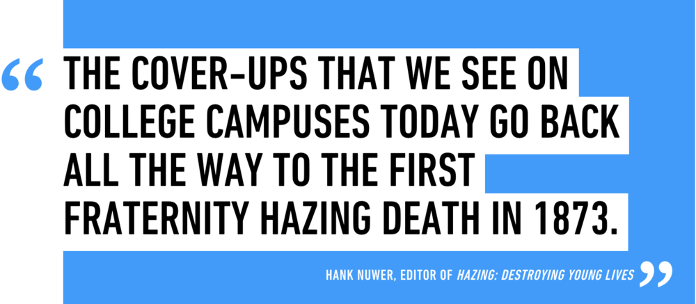 Quote from Oxy.com | Article entitled, “The Sordid and Dangerous History of Hazing.”