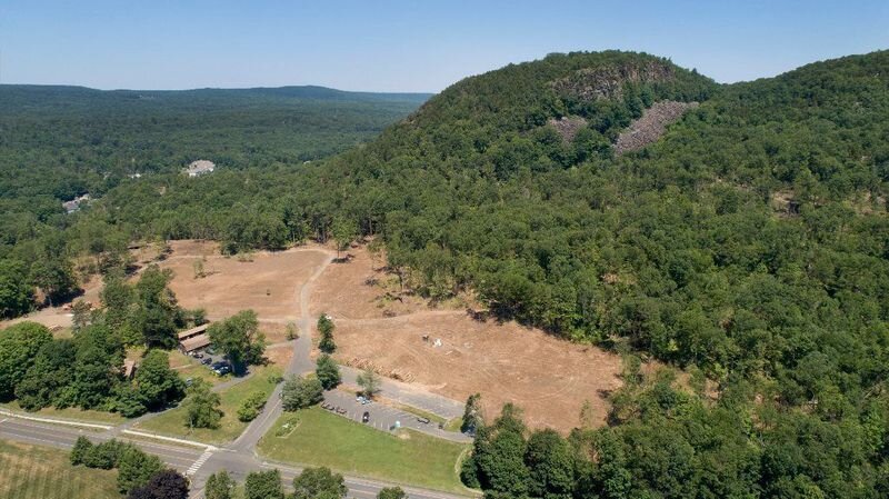 Destruction shown from tornado in May 2018 to Sleeping Giant.