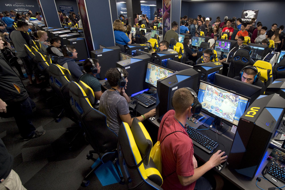 UC Irvine esports Program. &nbsp;Photo Via  UCI Irvine esports  website