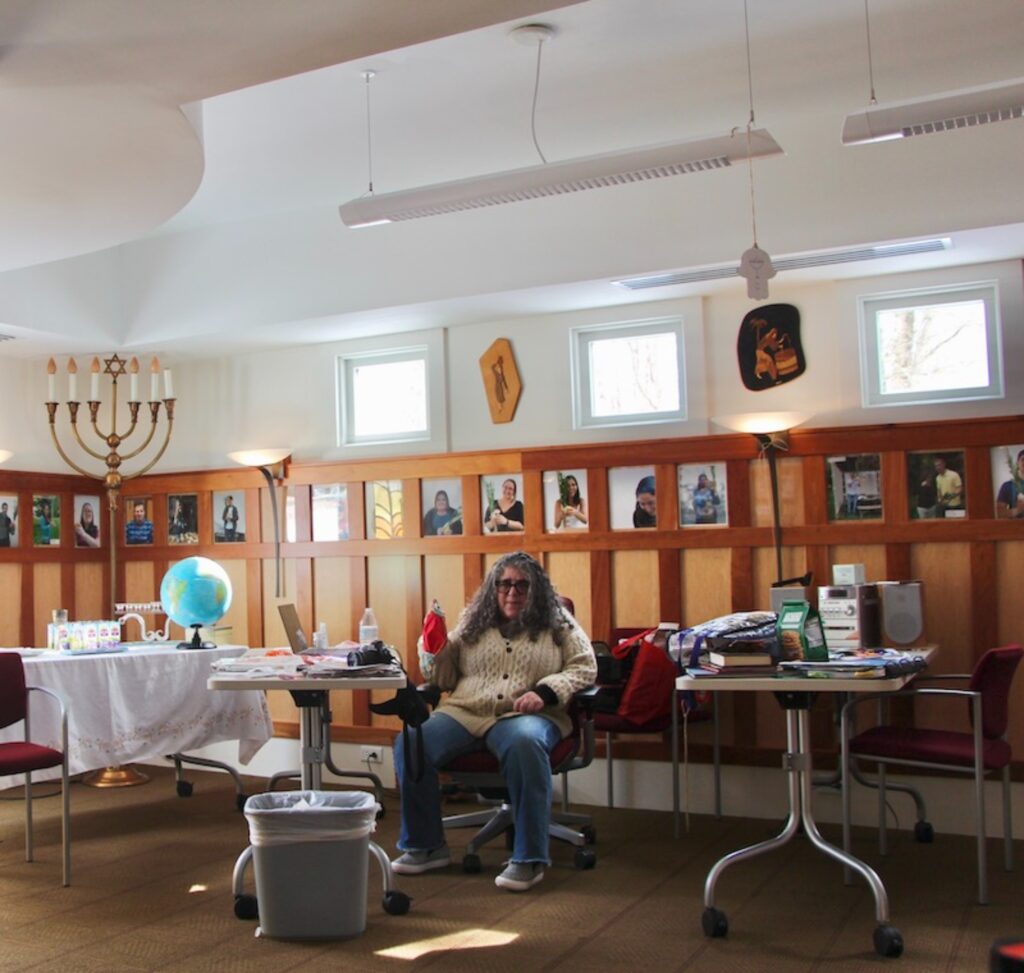Rabbi Reena Judd has worked at Quinnipiac University for 16 years. Photo by Jessica Simms