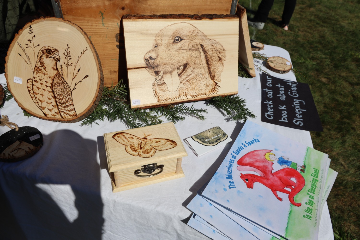 Walker’s art can be found on her Instagram, KateWalk_Art. (Photos by Samantha Simon)