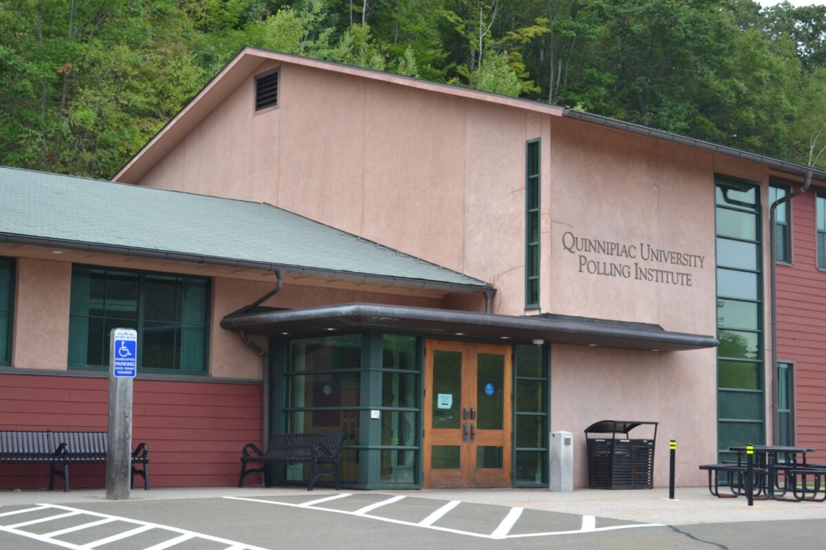 Quinnipiac Polling Institute, Hamden, CT, empty on sept. 9, 2020 because of COVID-19 protocol. (photo by Owen Doody)