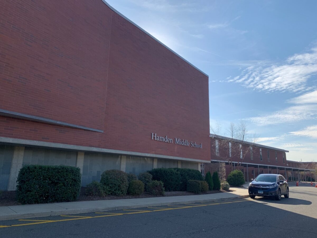 Hamden schools will shift to online learning until January. (Photo by Matt Nygard)