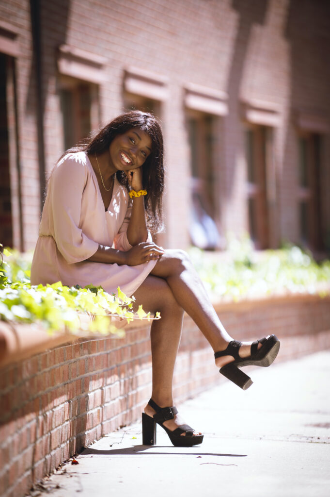 Olamide Gbotosho is a senior management major with a minor in advertising from Westchester, N.Y. Gbotosho serves as senior class president, and previously served as class vice president in her first three years at Quinnipiac. (Photo by CJ Yopp)