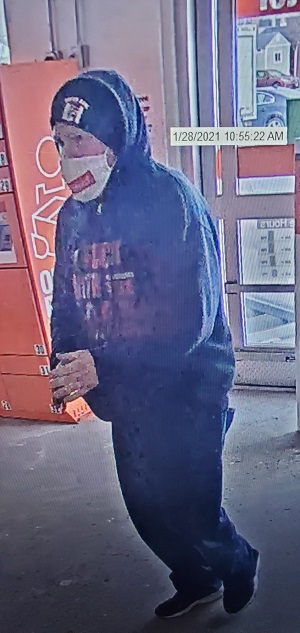 Photo of Home Depot suspect, courtesy of Hamden PD