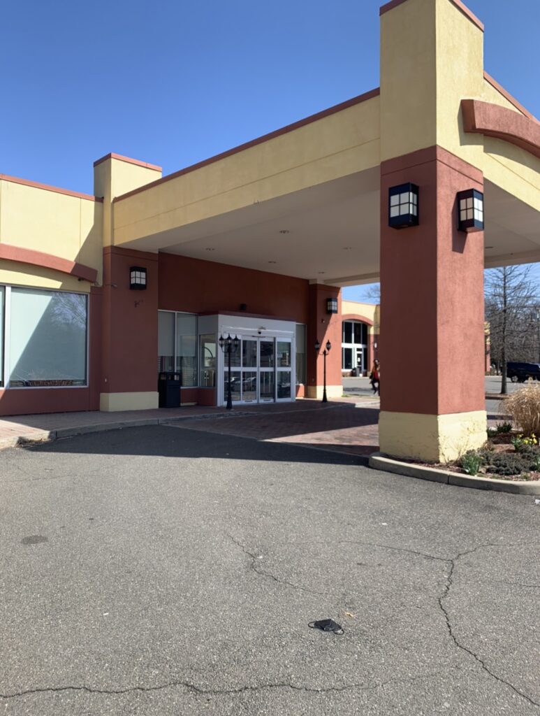 Front Entrance of Clarion Hotel. Photo: Ben Diiorio
