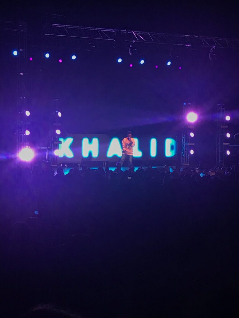 Khalid performed at Wake the Giant in 2017.