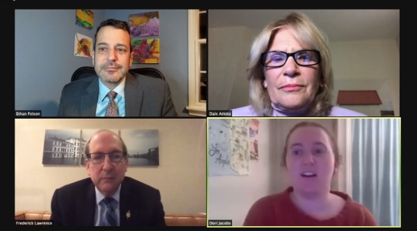 The ADL hosted a webinar March 17, that discussed anti-Semitism on college campuses. Photo by Jessica Simms