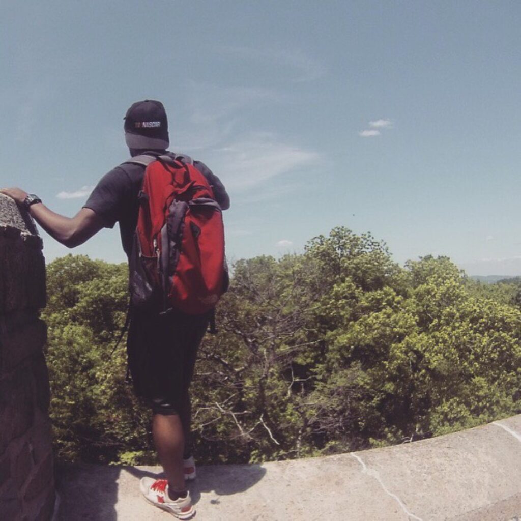 Tyrese Ford at Sleeping Giant State Park in Hamden (Photo from Tyrese Ford)