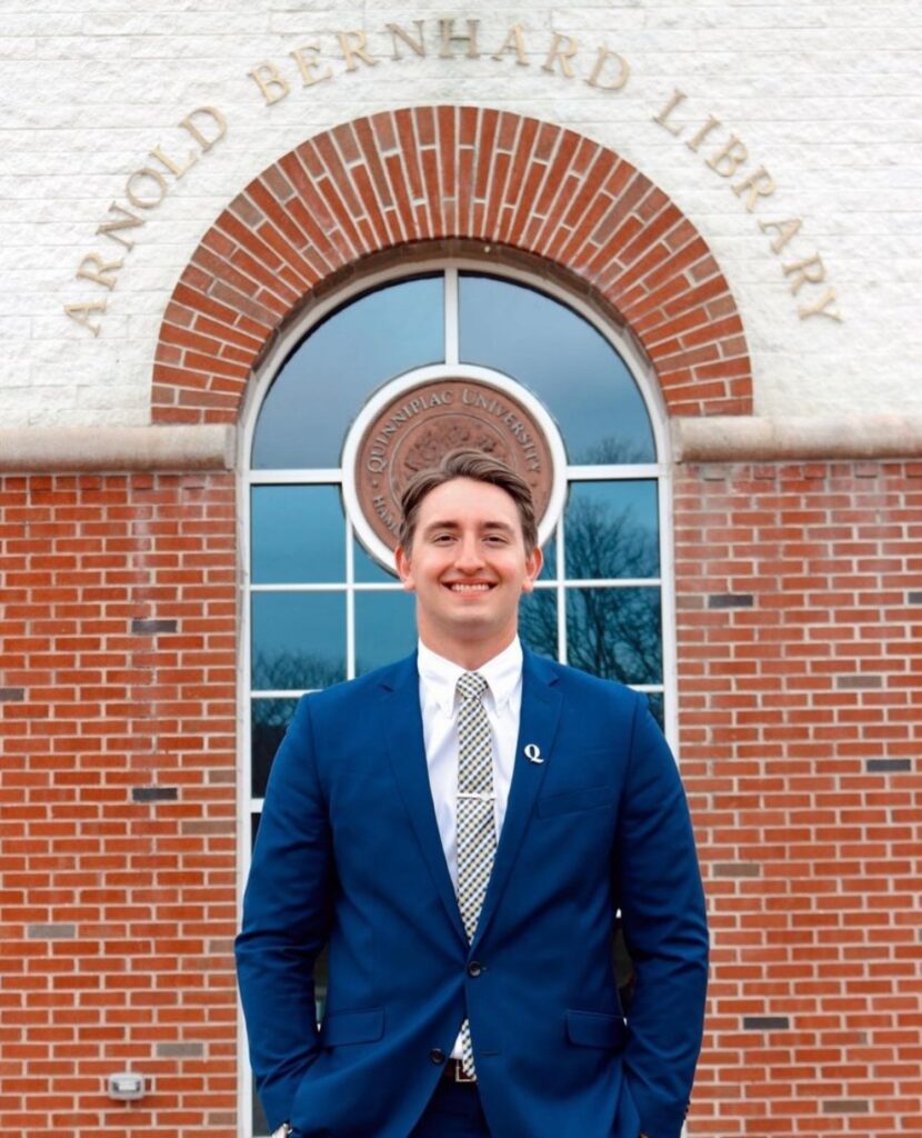 Cameron Davignon, VP for Finance. Photo from Davignon's Instagram.