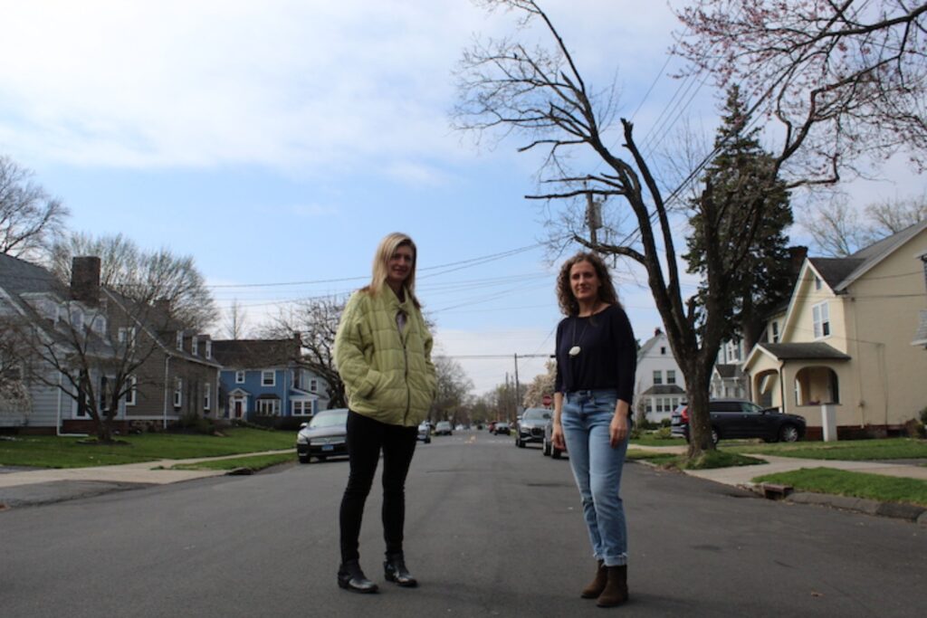 Marissa Dionne Mead and Danielle Chapman of Spring Forward (Photo by Emily DiSalvo)