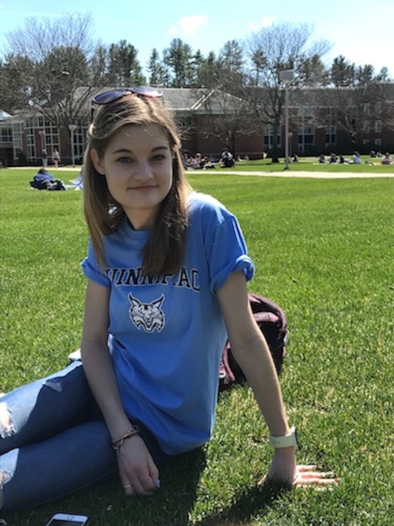 Amy Jespersen, freshman, thinks “the university allowed” the increase in cases. Photo Credit: Mahlet Sugebo.