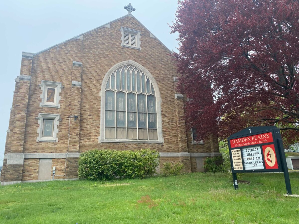 At Hamden Plains United Methodist Church they started doing broadcast ministry, something they have never done before. Photo by MiriYam Judd.