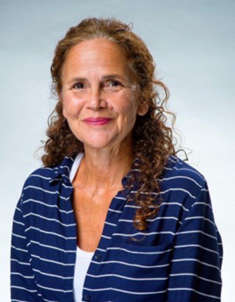 Mary Ann Powers, acrobatics and tumbling head coach. Photo from Quinnipiac University