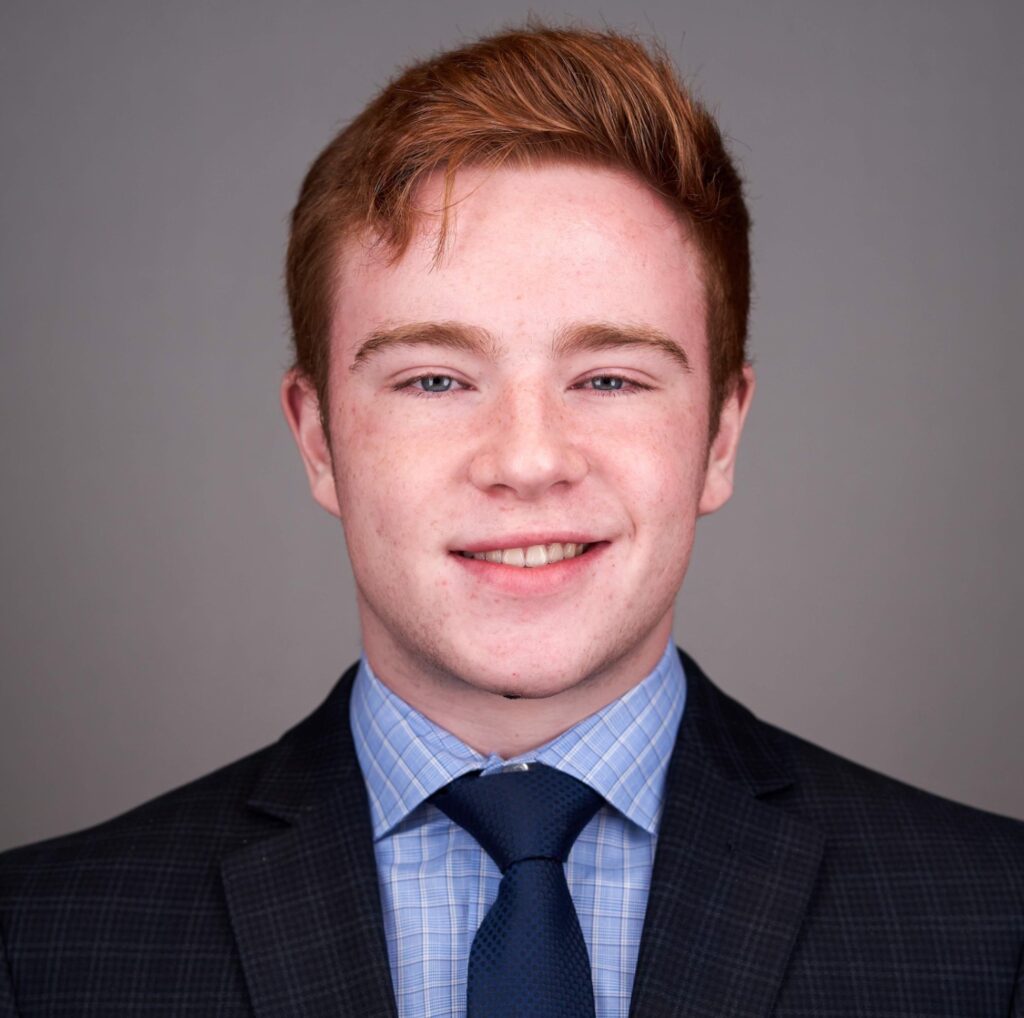 Michael Ulitsch, Junior entrepreneurship major in the 3+1 accelerated masters program. Photo from Michael Ulitsch