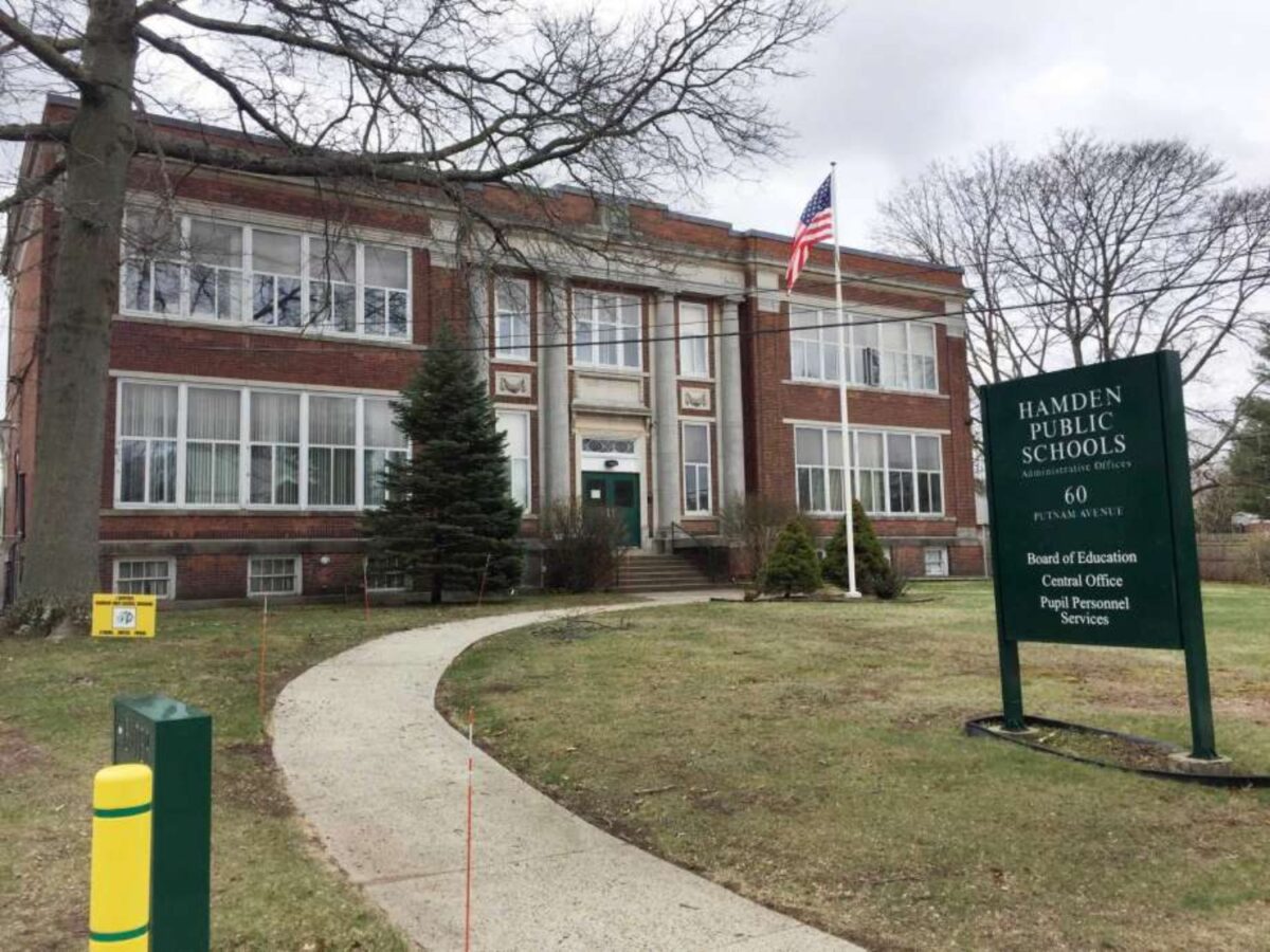 Hamden's Central District Office is where board meetings are held.