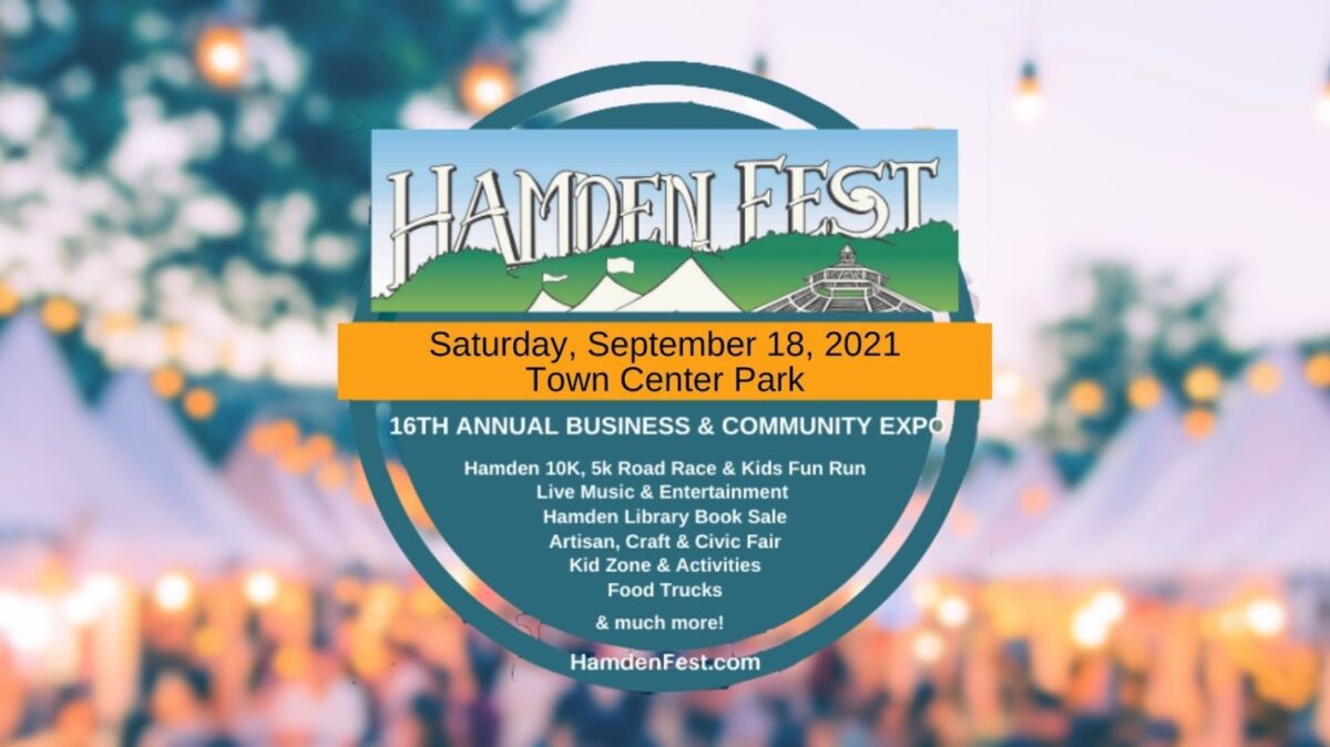 2021 Hamden Fest Event flier - Photo from Hamden.com