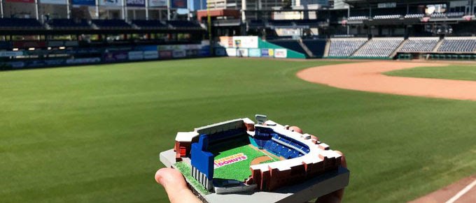 Dunkin Donuts Park, home of the Hartford Yard Goats, one of the best minor  league parks : r/baseball