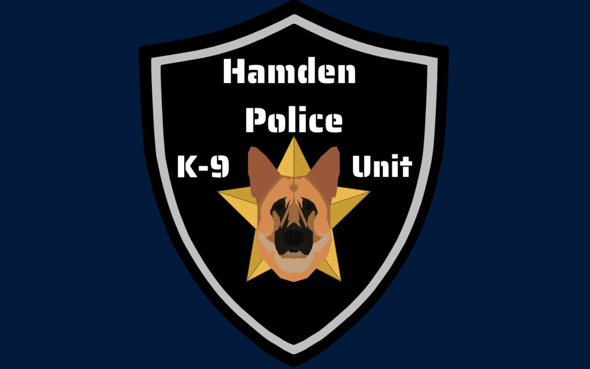 Hamden Police K-9 Unit badge graphic