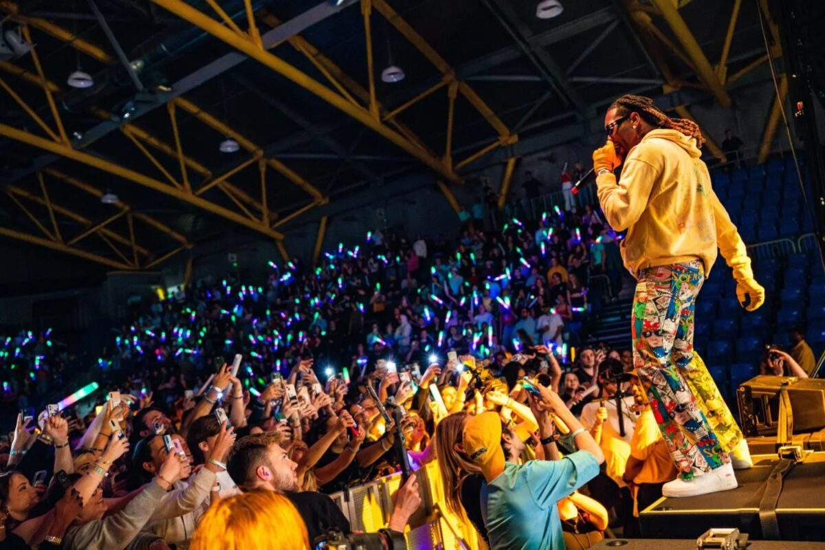 Offset headlined Wake The Giant in Spring of 2024. Photo Credits: Peyton McKenzie/QU Chronicle