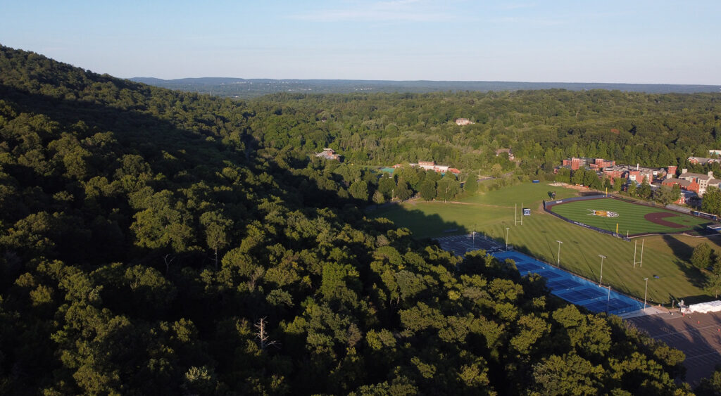 Sleeping Giant sits right next to Quinnipiac University and many Hamden residents. The relationship between humans and wildlife has evolved over the years with this close proximity.