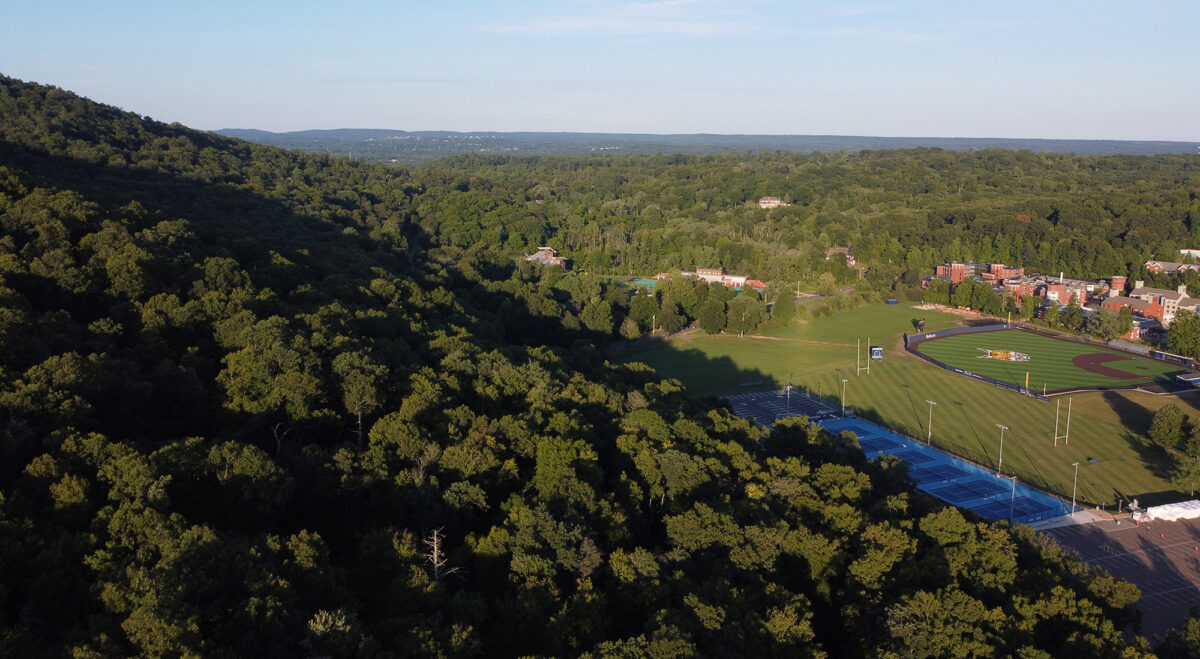 Sleeping Giant sits right next to Quinnipiac University and many Hamden residents. The relationship between humans and wildlife has evolved over the years with this close proximity.