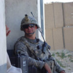 Nick Marsan is seen during Operation Enduring Freedom in Afghanistan.
